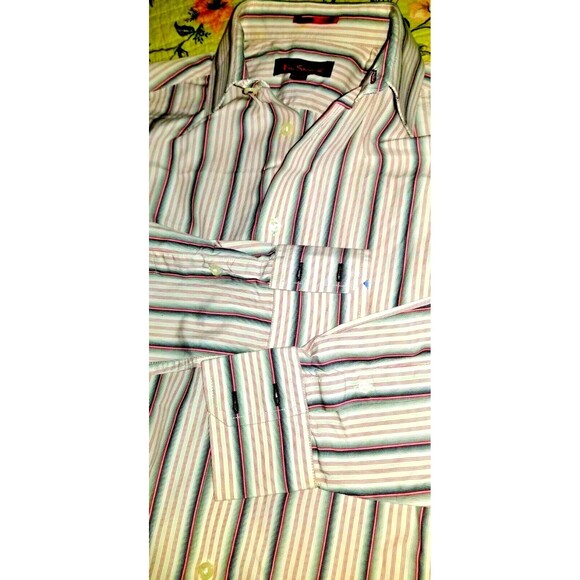 The Original Ben Sherman Mod Dress Shirt MCM The Best of British VTG MINT! 44" - Picture 3 of 16
